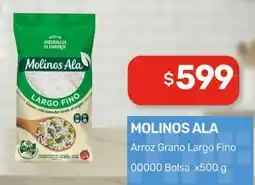 Nini Mayorista Molinos ala arroz grano largo fino 00000 bolsa oferta