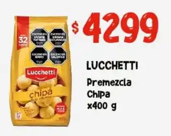 Nini Mayorista Lucchetti premezcla chipa oferta