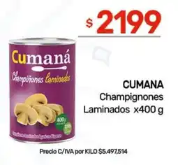 Nini Mayorista Cumana champignones laminados oferta