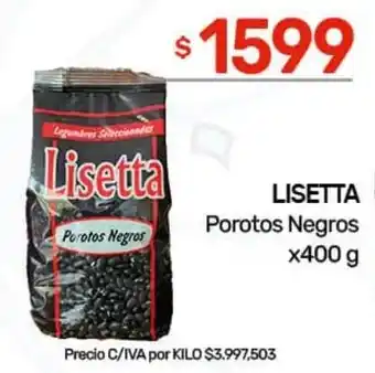 Nini Mayorista Lisetta porotos negros oferta