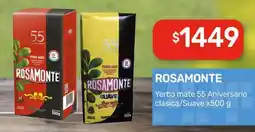 Nini Mayorista Rosamonte yerba mate 55 aniversario clásica/suave oferta