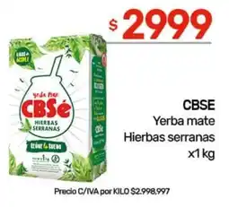 Nini Mayorista Cbse yerba mate hierbas serranas oferta