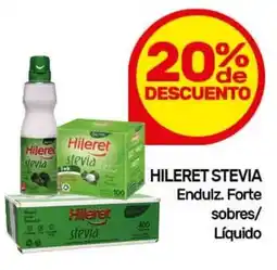 Nini Mayorista Hileret stevia endulz. forte sobres/ líquido oferta