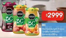 Nini Mayorista Bc mermelada light frasco ciruela/damasco/ durazno oferta
