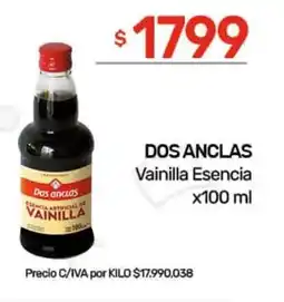 Nini Mayorista Dos anclas vainilla esencia oferta