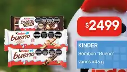 Nini Mayorista Bueno kinder bombon varios oferta
