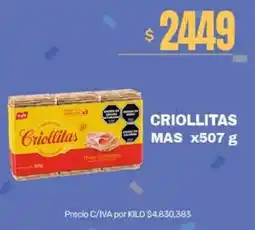 Nini Mayorista Criollitas mas oferta