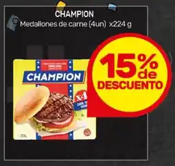 Nini Mayorista Champion medallones de carne oferta