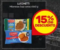 Nini Mayorista Lucchetti milanesas soja varias oferta