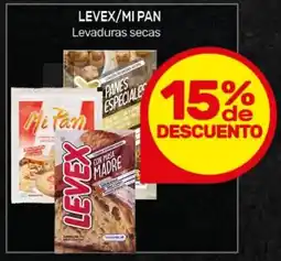 Nini Mayorista Levex/mi pan levaduras secas oferta