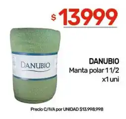 Nini Mayorista Danubio manta polar 11/2 oferta