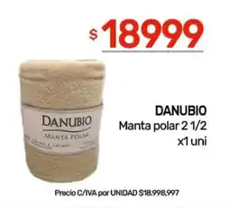 Nini Mayorista Danubio manta polar 2 1/2 oferta