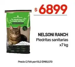 Nini Mayorista Nelsoni ranch piedritas sanitarias oferta