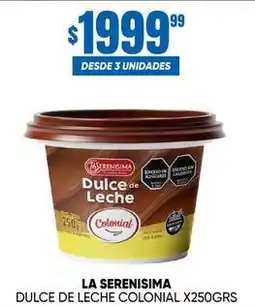Maxi Ofertas Colonial - dulce de leche oferta