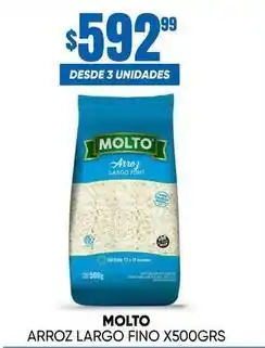 Maxi Ofertas Molto - arroz largo fino oferta