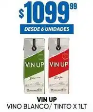 Maxi Ofertas Vin up - vino blanco/ tinto oferta