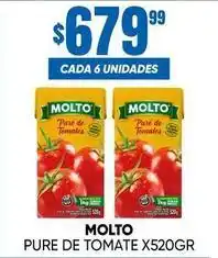 Maxi Ofertas Molto - pure de tomate oferta