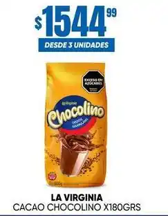 Maxi Ofertas La virginia - cacao chocolino x180grs oferta
