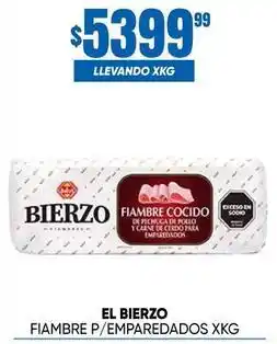 Maxi Ofertas El bierzo - fiambre cocido oferta