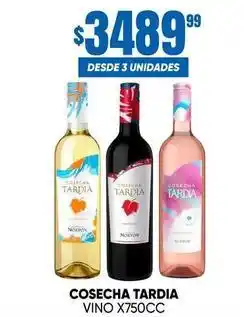 Maxi Ofertas Cosecha tardia - vino x750cc oferta