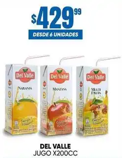 Maxi Ofertas Del valle - jugo 200cc oferta