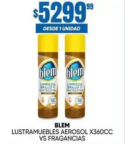 Maxi Ofertas Blem - lustramuebles aerosol x360cc vs fragancias oferta