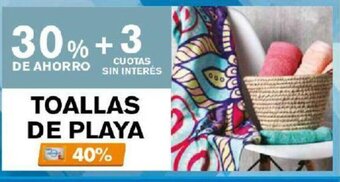 Supermercados Vea Toallas de Playa oferta