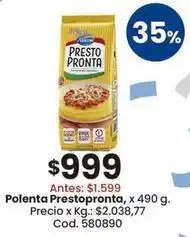 Coto Presto pronta - polenta prestopronta oferta