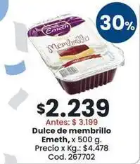 Coto Emeth - dulce de membrillo oferta
