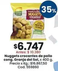 Coto Granja del sol - nuggets crocantes de pollo oferta