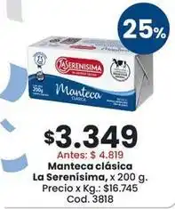 Coto La serenísima - manteca clásica oferta