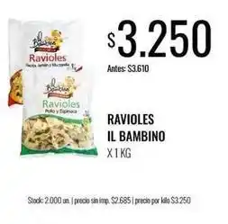 Supermercados Tadicor Ravioles oferta