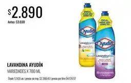 Supermercados Tadicor Ideal - lavandina oferta