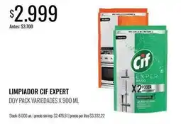 Supermercados Tadicor Cif - limpiador oferta