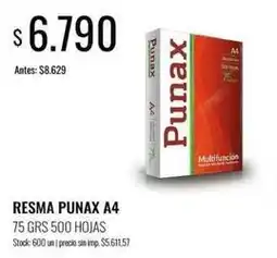 Supermercados Tadicor Resma a4 75 grs 500 hojas oferta