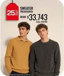 Supermercados Tadicor Sweater tressesenta oferta