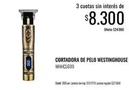 Supermercados Tadicor Cortadora de pelo whhcl609 oferta
