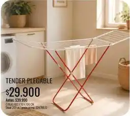 Supermercados Tadicor X$ - tender plegable oferta