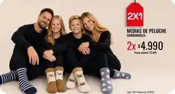 Supermercados Tadicor Medias de peluche combinables oferta