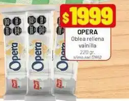 Almacor Opera - oblea rellena vainilla oferta