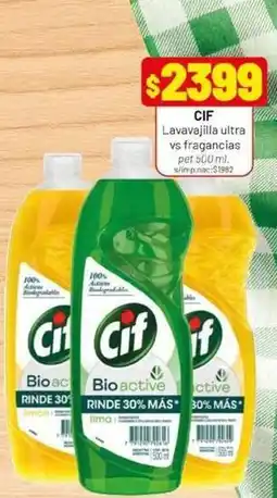 Almacor Cif - lavavajilla ultra vs fragancias oferta