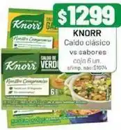 Almacor Knorr - caldo clásico vs sabores oferta