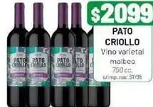 Almacor Malbec - vino varietal malbec oferta
