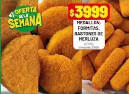 Almacor Formitas - medallon, formitas, bastones de merluza oferta