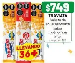 Almacor Traviata - galleta de agua sandwich oferta