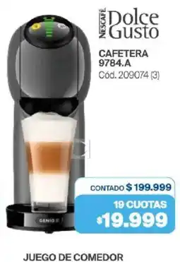Naldo Lombardi Nescafé dolce gusto cafetera 9784.A oferta