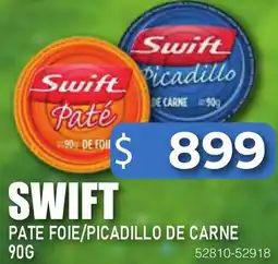 Masivos Swift pate foie/picadillo de carne oferta