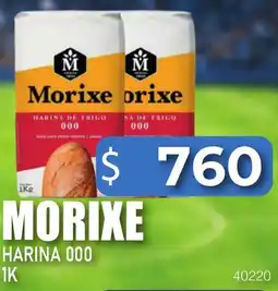 Masivos Morixe harina de trigo 000 oferta