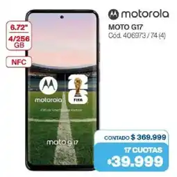 Naldo Lombardi Motorola moto G17 oferta