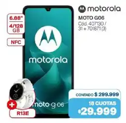 Naldo Lombardi Motorola moto G06 oferta